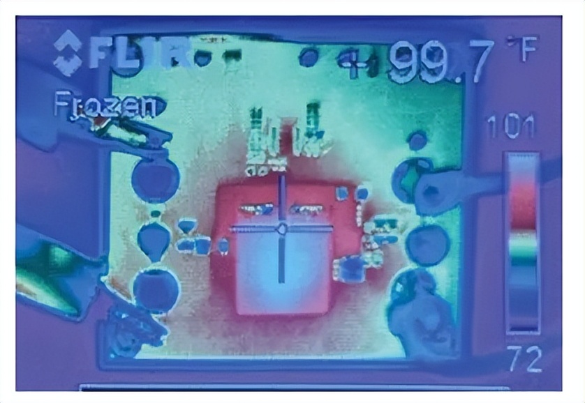 标称电感散热温度为99.7°F ( 37.61°C)